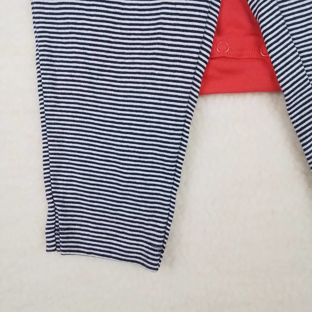 Carter's Baby 3‎ Piece Set Size 24mo in Red White Blue w/ Hearts - Picture 13 of 15